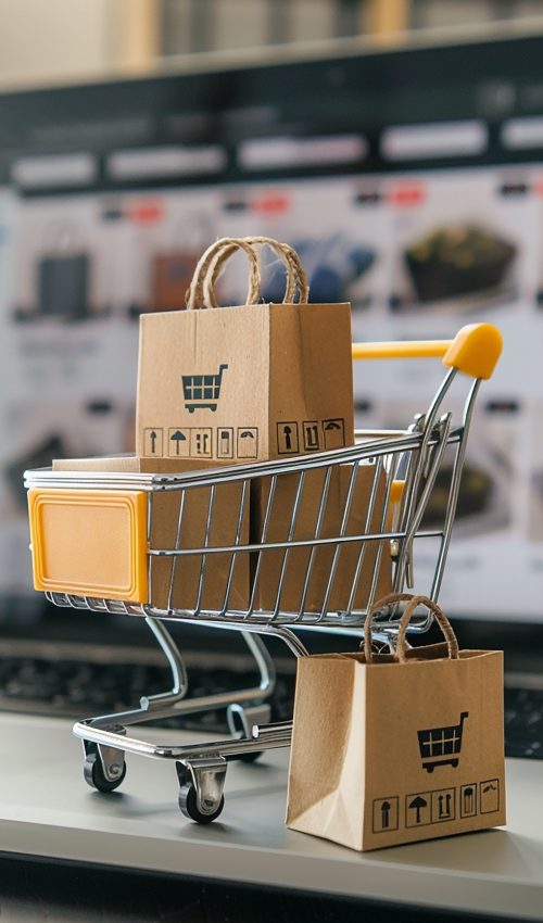 photo-product-package-boxes-cart-laptop-desk